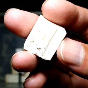 Batu Akik Bahan / Bongkahan Giok salju Aceh Tembus Lampu Unik