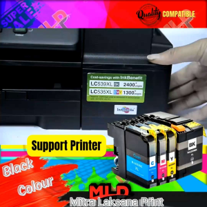 Cartridge Tinta Compatible Brother LC 539XL LC 535XL Printer Brother DCP J100 J105 MFP J200