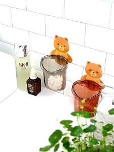 ALW500 Tempat Odol Sikat Gigi Bentuk Beruang Import