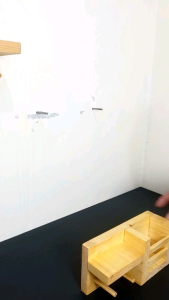 Rak Alat Tulis Gantungan Kunci Tempel Di Dinding Kayu Jati Belanda