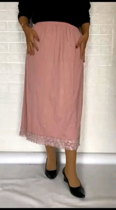 Rok Renda Daleman Gamis Underok Brokat Bawah