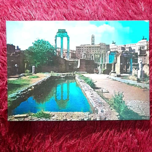 Post Card Italia Kuno Roman Forum UN USED