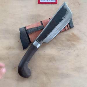 Golok Betok Cacah Tulang & Golok Cepot Baja Asli Banten