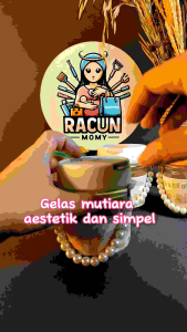 Gelas Tumbler Mutiara Straw Cup Sunshine 350 ML Plus Box Pabrik / Souvenir Gelas Mutiara