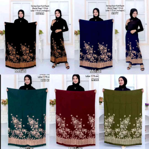 SARUNG SANTRI MELATI - SARUNG WANITA KEKINIAN FASHION MUSLIM PRODUK LOKAL