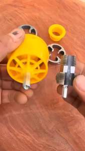 [ TUOSEN ] Dụng cụ tạo ren ống nước Dụng cụ tạo ren ống nhựa PVC NPT Lắp máy khoan Dụng cụ lắp máy khoan dễ dàng tiện lợi  --- 👍