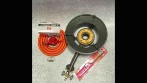 ชูดเตา KB5 Gmax พร้อมการใช้งาน สีส้ม ชุดหรือ เตาเร่ง, เตาฟู่, เตาแม่ค้า, หัวแก้มสูง เตาแก้ม