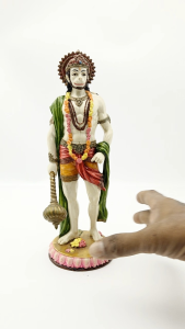 PREMIUM QUALITY HANUMAN STANDING / HOUSE WARMING GIFT / BIRTHDAY / religious ST933