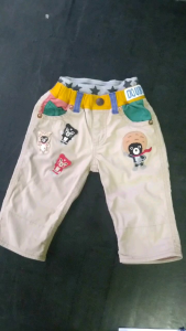 🔥งานหายาก💥กางเกงเด็กผู้ชายน่ารัก 3ส่วน ลาย 3 มิติ Bubble.B MikiHouse แท้🔥งานดีงานนำเข้าผ้ากระสอบมือสอง งานปักทั้งตัว สวยงาม สภาพนางฟ้า ผ่านการทำความสะอาด ฆ่าเชื้อมาเป็นอย่างดี ไซร์ 110 เหมาะกับเด็กอายุ 4-5 ขวบ❤️