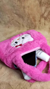 TAS BULU KARAKTER ANAK PEREMPUAN/ TAS JINJING LUCU