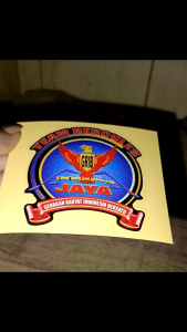 Cutting Stiker GRIB JAYA Memantulkan Cahaya Jika Kena Sinar Sticker