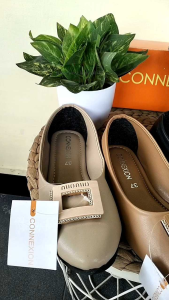 Flat Wanita Ujung Bulat