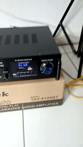 Amplifier Karaoke Bluetooth 1000 Watt With Kipas Fan // Power Audio Ampli Karaoke 1000W Plus Kipas Pendingin