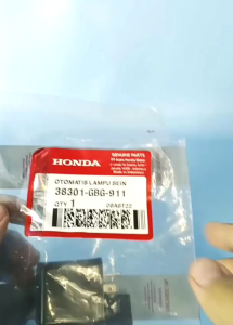 OTOMATIS LAMPU SEIN HONDA BEAT / SCOOPY / SPACY / SUPRA 38301 - GBG - 911