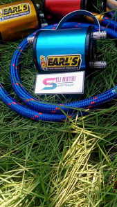 Tabung Hawa Jumbo Ukuran XL set Selang Serat Emisi 1 Meter Untuk Semua Motor Universal