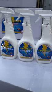 Bình xịt ruồi thông minh Super Killer - Gốc sinh học an toàn và Hiệu quả tức thì ( chai lớn 530ml)- Kiến Gián cũng sạch