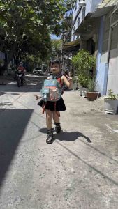 Balo cho bé đi học đi chơi siêu dễ thương cá tính hàng có sẵn