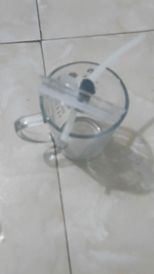 CỐC PHA SỮA THUỶ TINH CHIA VẠCH SIÊU TIỆN LỢI CÓ NẮP VÀ ỐNG HÚT CHO BÉ