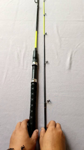 Joran Pancing 180 cm Sambung 2 Bahan Fiber Solid Kuat Berkualitas Harga Murah Siap Pakai