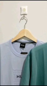 kaos lengan pendek kualitas distro simple katun 24s