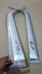 Talang Air ISUZU ELF Macan Euro Silver: Aksesoris Kendaraan Berat