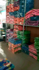 มุ้ง 9 ฟุต หลังคาลาย