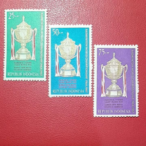 Prangko Indonesia Kuno Jadul 3 Pcs Tahun 1964 UN USED