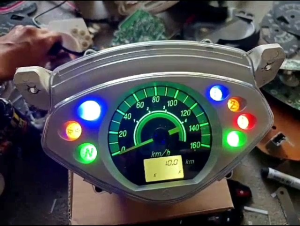 Spidometer Speedometer Kilometer CUSTOM motor suzuki shogun 125 ORIGINAL