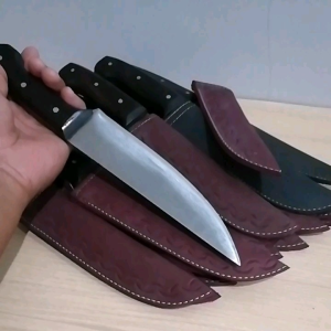 Pisau dapur Sebaguna baja gergaji fulltang