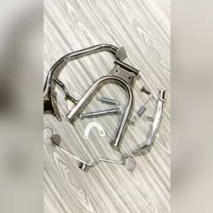 SEPAKET STANDAR TENGAH F1ZR TAPAK LEBAR RING 17 + STANDAR SAMPING RING 17 + BAUT STANDAR SAMPING + KUDA KUDA + AS STANDAR TENGAH + PEDAL REM + OPERAN GIGI F1ZR / FORCE ONE ZR CHROME