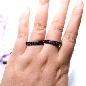 [GRATIS CETAK NAMA] Cincin Couple Titanium Anti Karat M115 | Cincin Pasangan | Cincin Hadiah | Cincin Lamaran | Cincin Tunangan | Aksesoris Pria Wanita