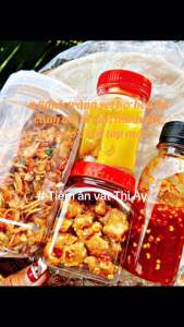 Set bánh tráng bơ béo tóp mỡ