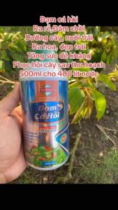 Đạm cá chai siêu bung tượt siêu xanh lá Dưỡng Giúp Ra Rễ Nhanh Đâm Chồi Mạnh Thúc Đọt Tạo Tán Power 01 Wqa Chai 500Ml