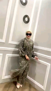 Gamis Rayon Jumbo & Andien Set Hijab: Rayon Viscose Premium | Gamis Cantik Lebaran Bahan Lembut Adem Nyaman Busui Gamis Modis Simple Elegan Mewah Motif Wanita Dewasa