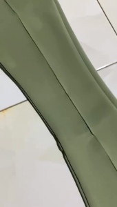 Celana Cutbray Anak Perempuan 7-16th Scuba Tebal Melar Streetch Scuba Premium Sage Green