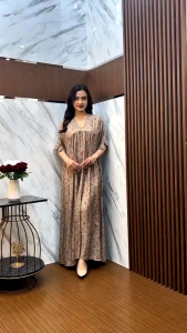 Dress Wanita Lengan Pendek Terbaru Jumbo || Daster Panjang Lengan Pendek Wanita Modern Terlaris