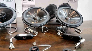 Combo bộ loa cánh trước sau INFINITY PRIMUS 603CF & INFINITY PRIMUS 603F hàng chính hãng PGI có tem của bộ C. AN chống hàng gia/nhai/fa.ke....nhe anh em #bumcaraudio
