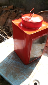 blek kerupuk anti karat alat penyimpanan blek antik wadah kue toko