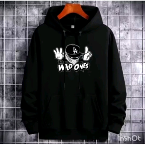 Hoodie Sweater Bahan Premium Desain Wild Ones
