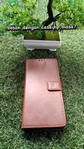 OPPO A31 2020 FLIP LEATHER CASE PREMIUM-FLIP WALLET CASE KULIT UNTUK OPPO A31 2020 - CASING DOMPET-