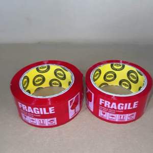 Fragile Tape (High Quality ) Permanent Print Sold per Pc (ANY BRAND)