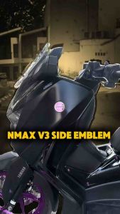 Xmax V2/V3 Side Emblem 2PCS Left&Right - With 3m Adhesive Backing | Plug and Play | Premium Look