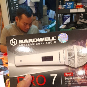 Microphone Hardwell Pro 7 saklar kabel 3 meter