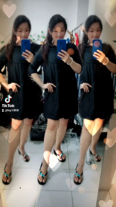 Dressfashion hitam