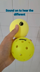 GAMMA Librarian Foam Pickleball Balls Silent ball Practice with True Bounce on All Surfaces.