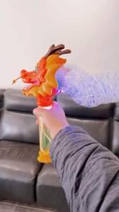 Dance Dragon Bubble Wand: Year of the Dragon Chinese Bubble Machine Toys