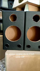 BOX SPEAKER 6 INCH DAN 65 INCH SUDAH LUBANG TWITER DAN LUBANG UDARA HARGA SATUAN SANGAT MURAH