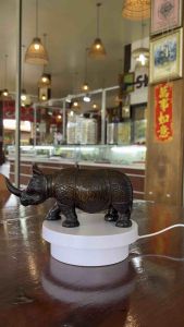 ✨รูปปั้นสัตว์ แรด กระซู่ ของหายาก ของสะสม เฮงดีจิวเวลรี่