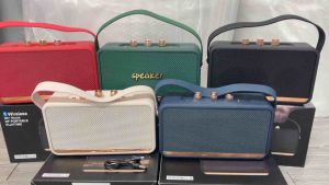 ส่งด่วนไทยลำโพงบลูทูธรุ่นใหม่W6เชื่อมต่อได้2ตัว พร้อมสายหิ้ว ลำโพงไร้สาย 5W2ดอก