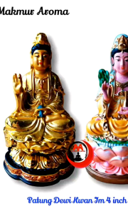 Patung Pajangan Dewi Kwan Im 4 Inch ( 10 Cm )